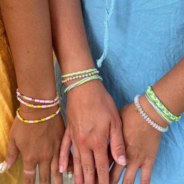 Pura Vida Multi Mini Braided Bracelet