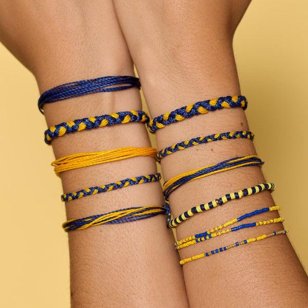 Pura Vida Navy & Yellow Collection