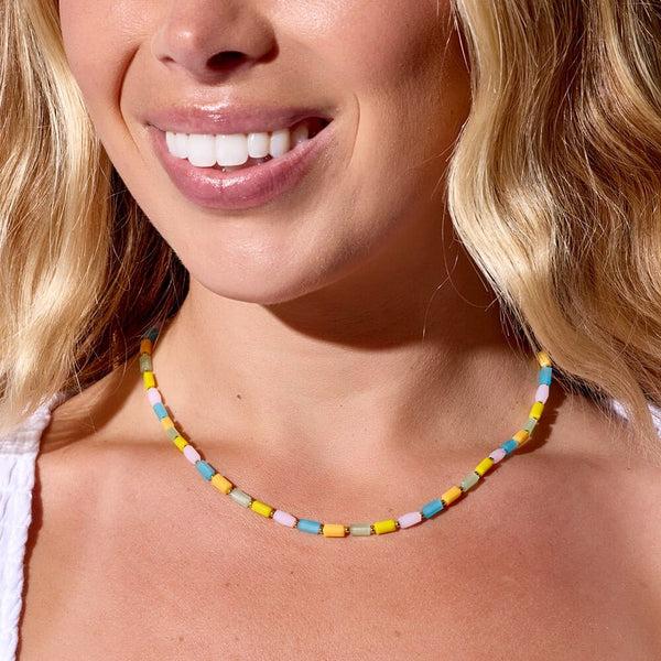 Pura Vida Neon Lights Choker