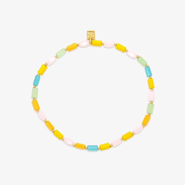 pura vida Neon Lights Stretch Anklet