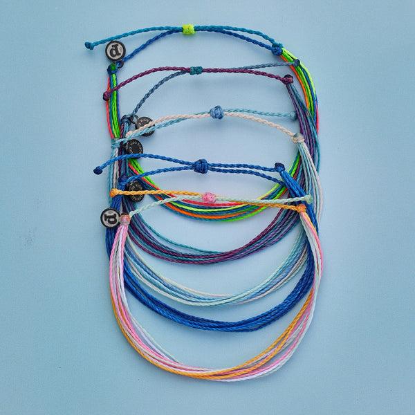 Pura Vida Neon Shoreline Anklet