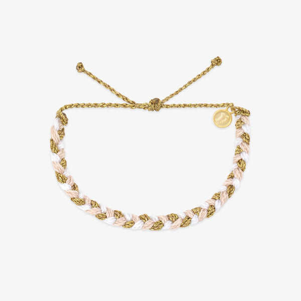pura vida Neutral Glow Braided Bracelet
