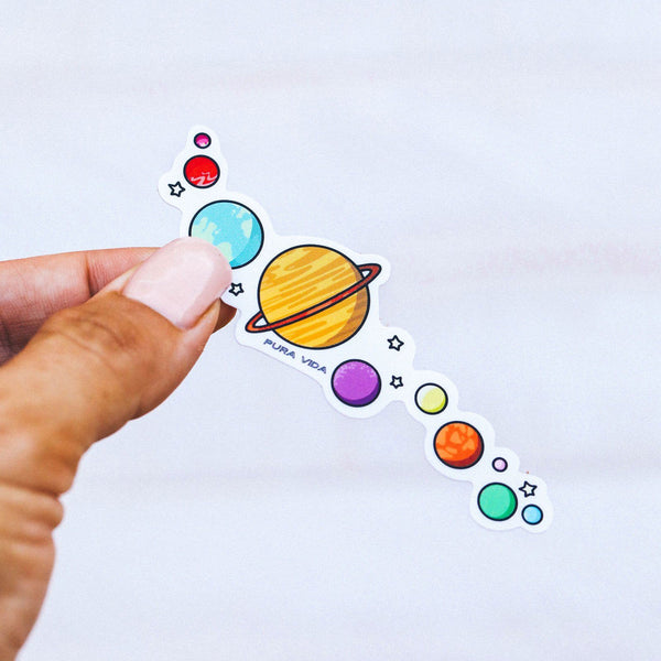 Pura Vida Orbitz Sticker