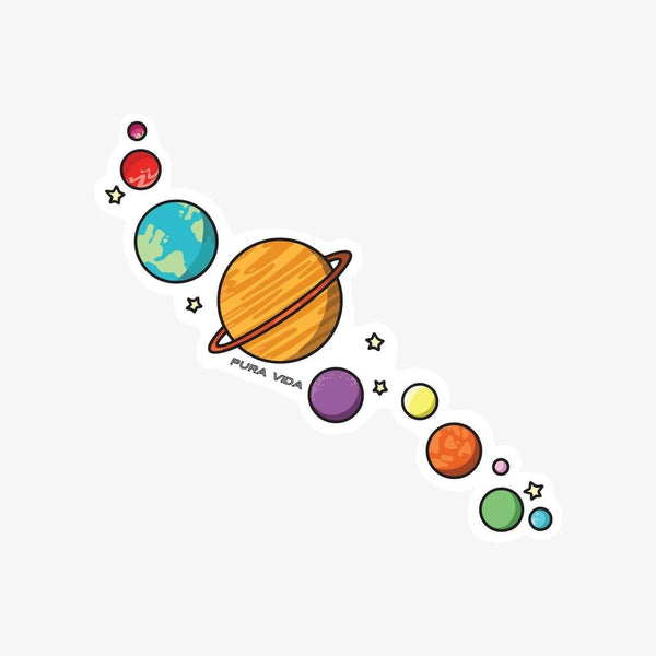 pura vida Orbitz Sticker