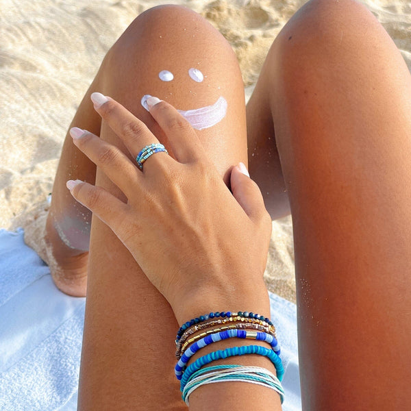 Pura Vida Pacifica Seascape Stretch Bracelet