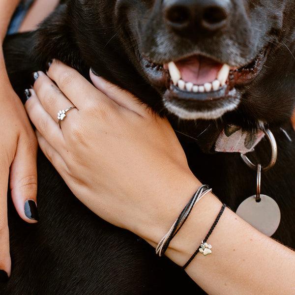 Pura Vida Paw Print Ring
