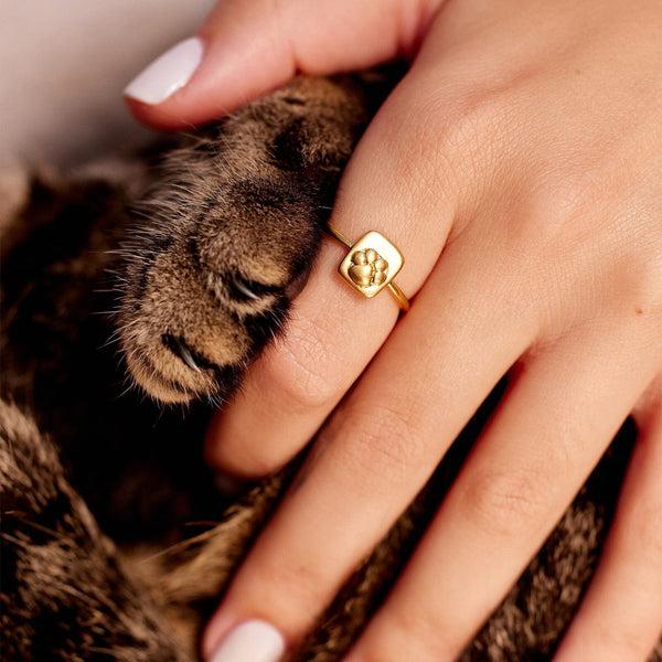 Pura Vida Paw Ring