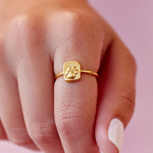 Pura Vida Paw Ring