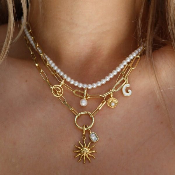 Pura Vida Pearl Bead Choker