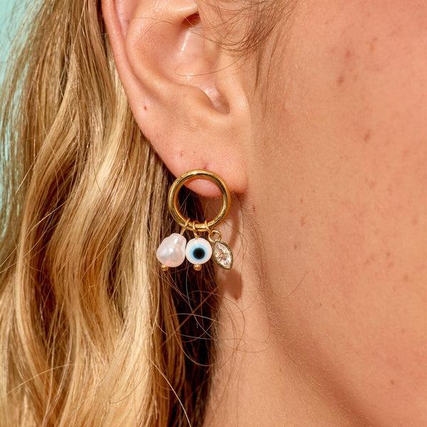 Pura Vida Portola Charm Earrings
