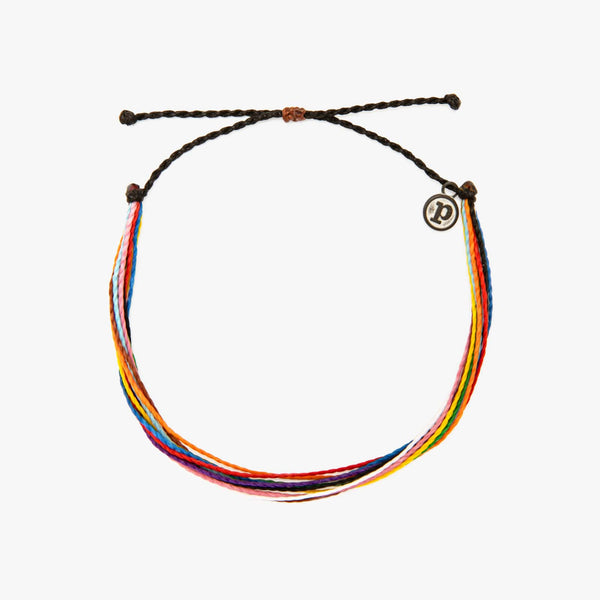 Pura Vida Progress Pride Anklet