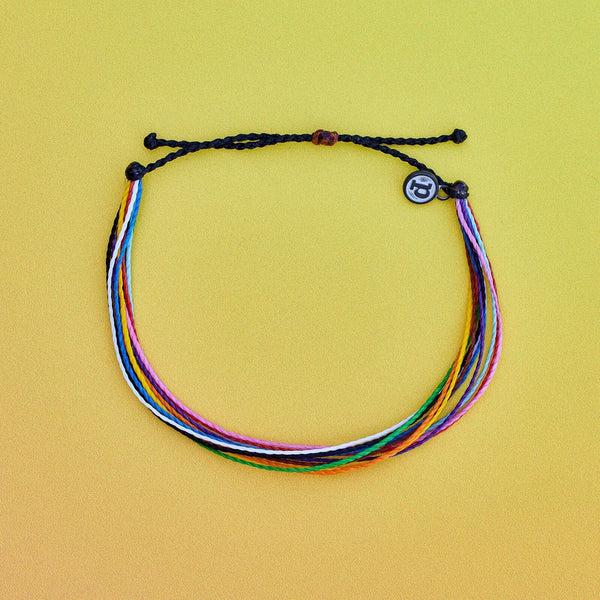 Pura Vida Progress Pride Anklet