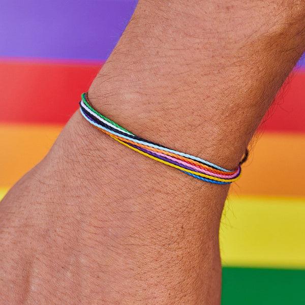 Pura Vida Progress Pride Bracelet