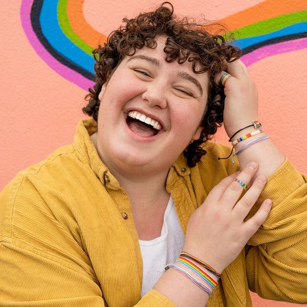 Pura Vida Progress Pride Bracelet