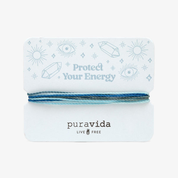 pura vida Protect your Energy Bracelet Card