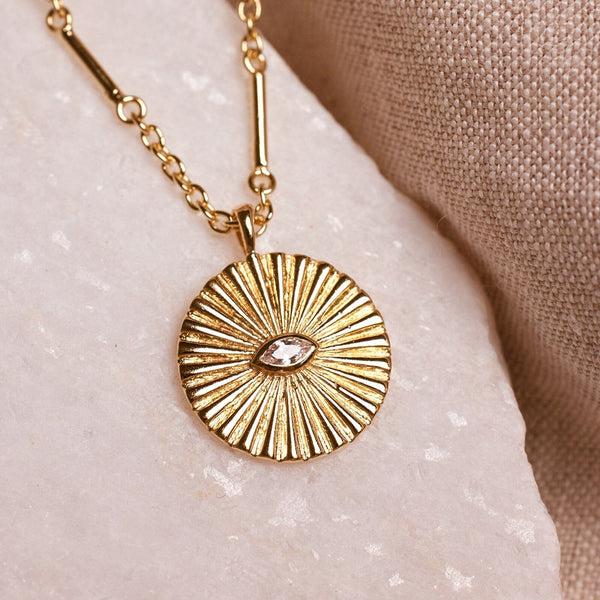 pura vida Protective Eye Pendant Necklace
