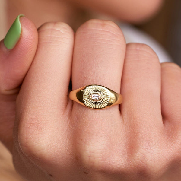 Pura Vida Protective Eye Ring