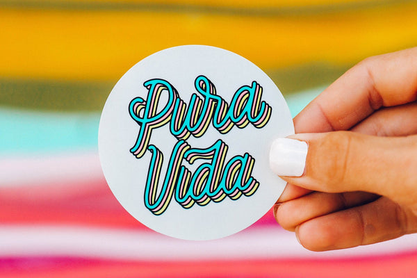 Pura Vida Pura Vida Sticker
