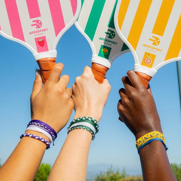 Pura Vida Purple & White Collection