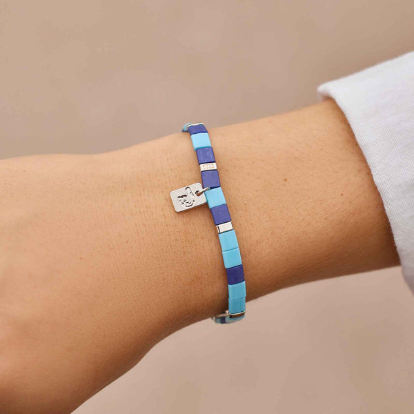 Pura Vida Ravenclaw™ Tile Bead Stretch Bracelet