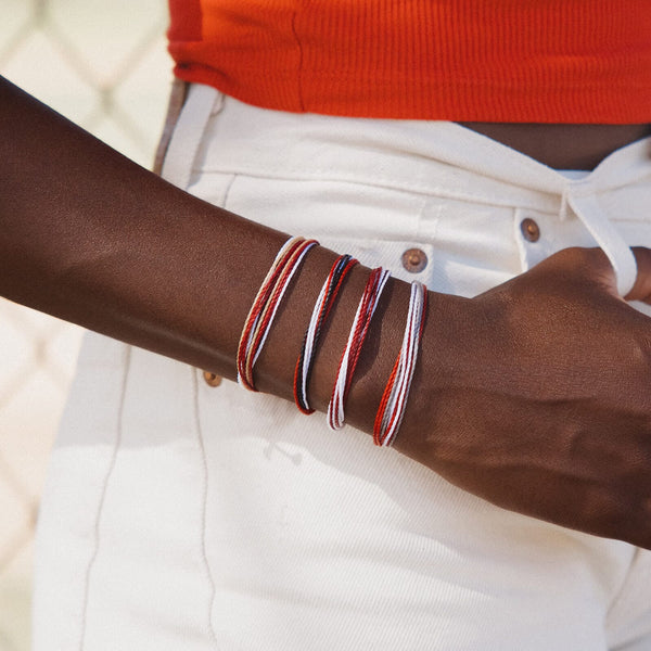 Pura Vida Red White & Grey Collection