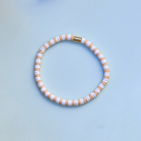 Pura Vida Sandalwood Seascape Stretch Bracelet