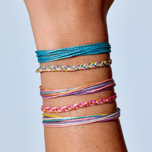 Pura Vida Set List String Friendship 5 Pack