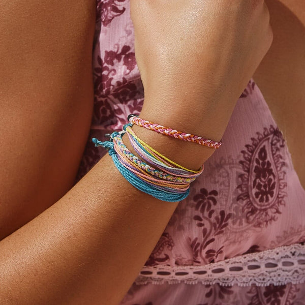 Pura Vida Set List String Friendship 5 Pack