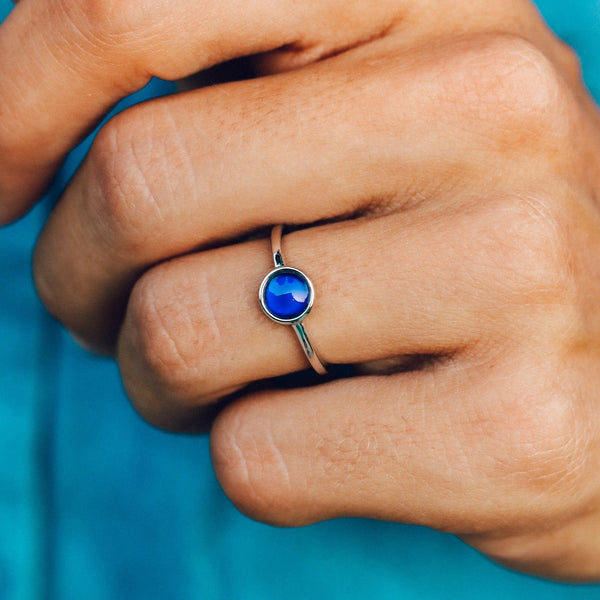 Pura Vida Silver Mood Ring
