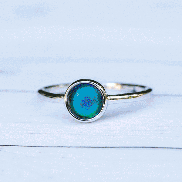 Pura Vida Silver Mood Ring