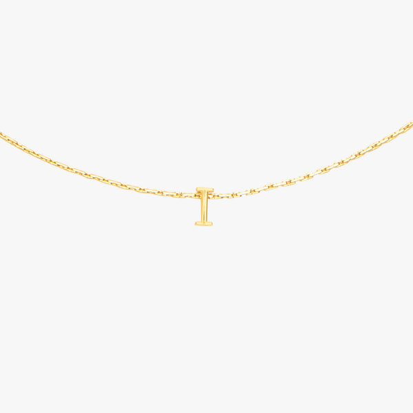 pura vida Snake Chain Alphabet Necklace