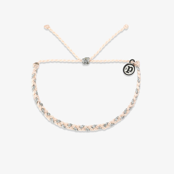 pura vida Snowfall Mini Braided Bracelet