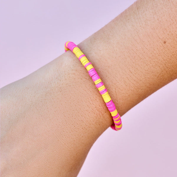 Pura Vida Solar Power Seascape Stretch Bracelet