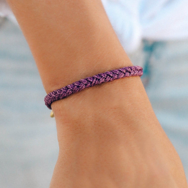 Pura Vida Solid Braided Bracelet