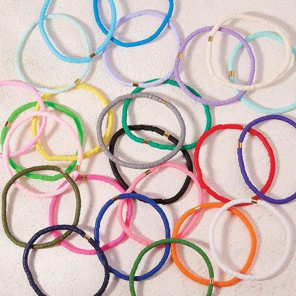 Pura Vida Solid Cabrillo Stretch Bracelet