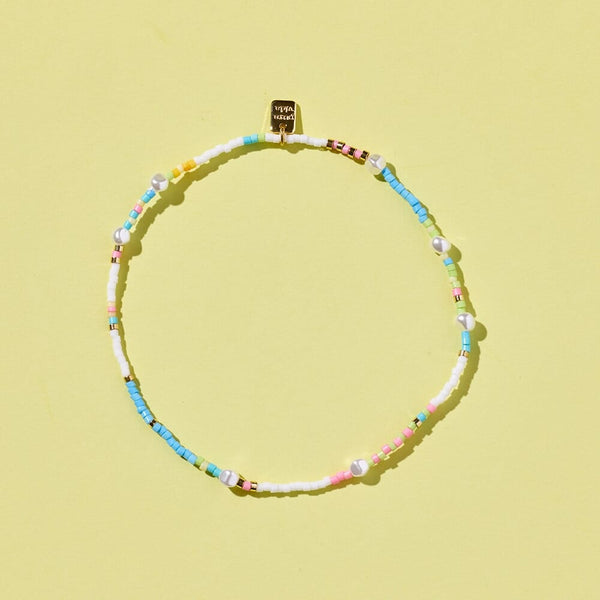 Pura Vida Stage Lights Stretch Anklet