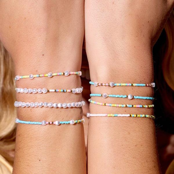 Pura Vida Stage Lights Stretch Bracelet 8 Pack