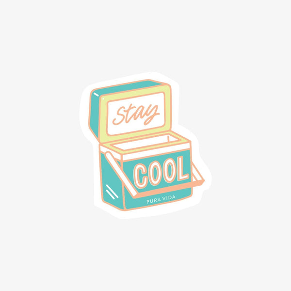 pura vida Stay Cool Sticker