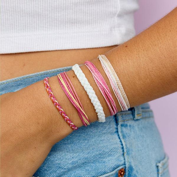 Pura Vida Strawberry Serenade Friendship 5 Pack