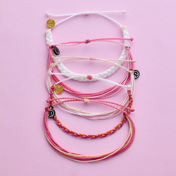 Pura Vida Strawberry Serenade Friendship 5 Pack