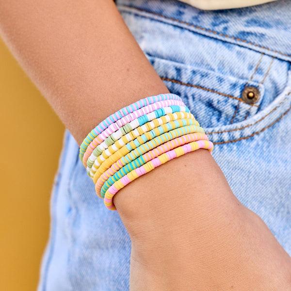 Pura Vida Sunset Beach Stretch Bracelet Set Of 8