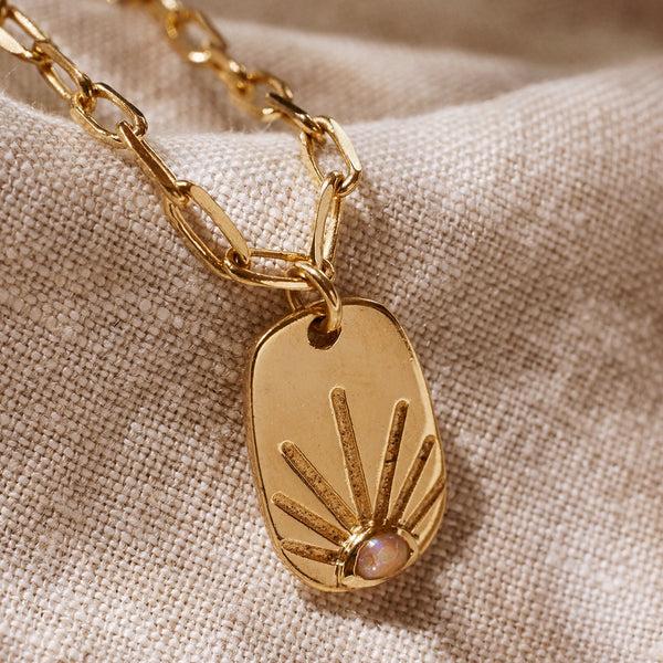 pura vida Sunshine Tag Chain Bracelet