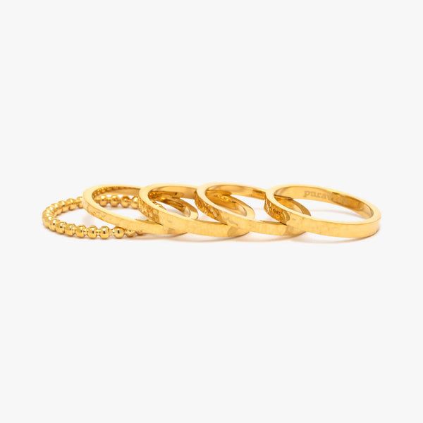 Pura Vida Surfrider Ring Stack