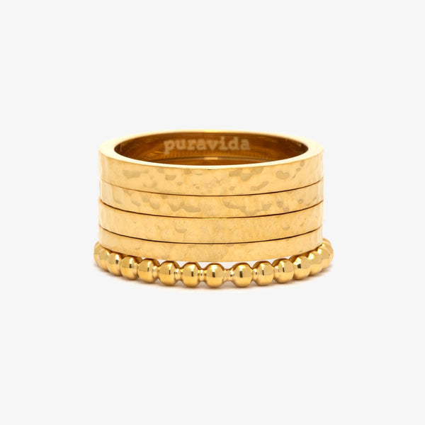 pura vida Surfrider Ring Stack