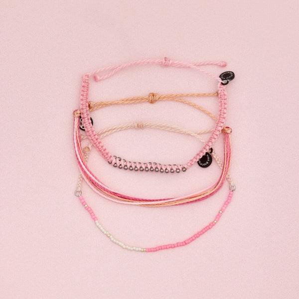Pura Vida The Pretty Pink Stack