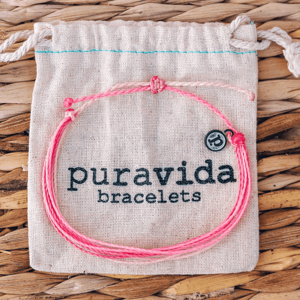 Pura Vida Think Pink Bracelet