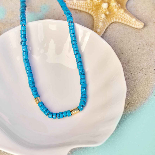 Pura Vida Turquoise Stone Choker