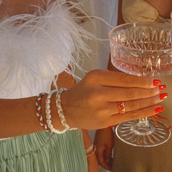 Pura Vida Under The Mistletoe Braided Bracelet