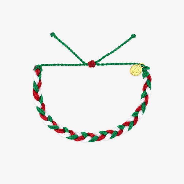 pura vida Under the Mistletoe Braided Bracelet