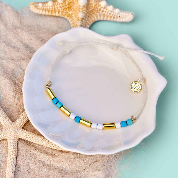 Pura Vida Undertow Enamel Bead Charm Bracelet